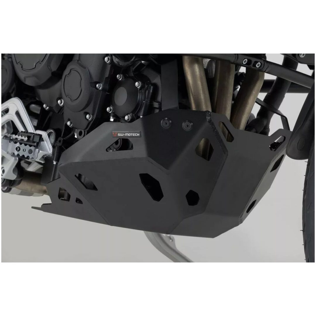 Motorskydd Svart Aluminium SW-MOTECH – bild 5