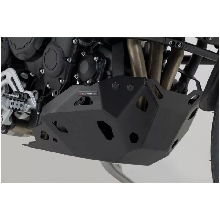 Motorskydd Svart Aluminium SW-MOTECH – bild 5