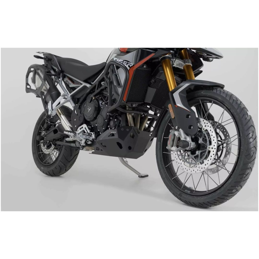 Motorskydd Svart Aluminium SW-MOTECH