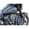 Motorskydd Twin Peaks Svart Blank LA CHOPPERS – miniatyr 2