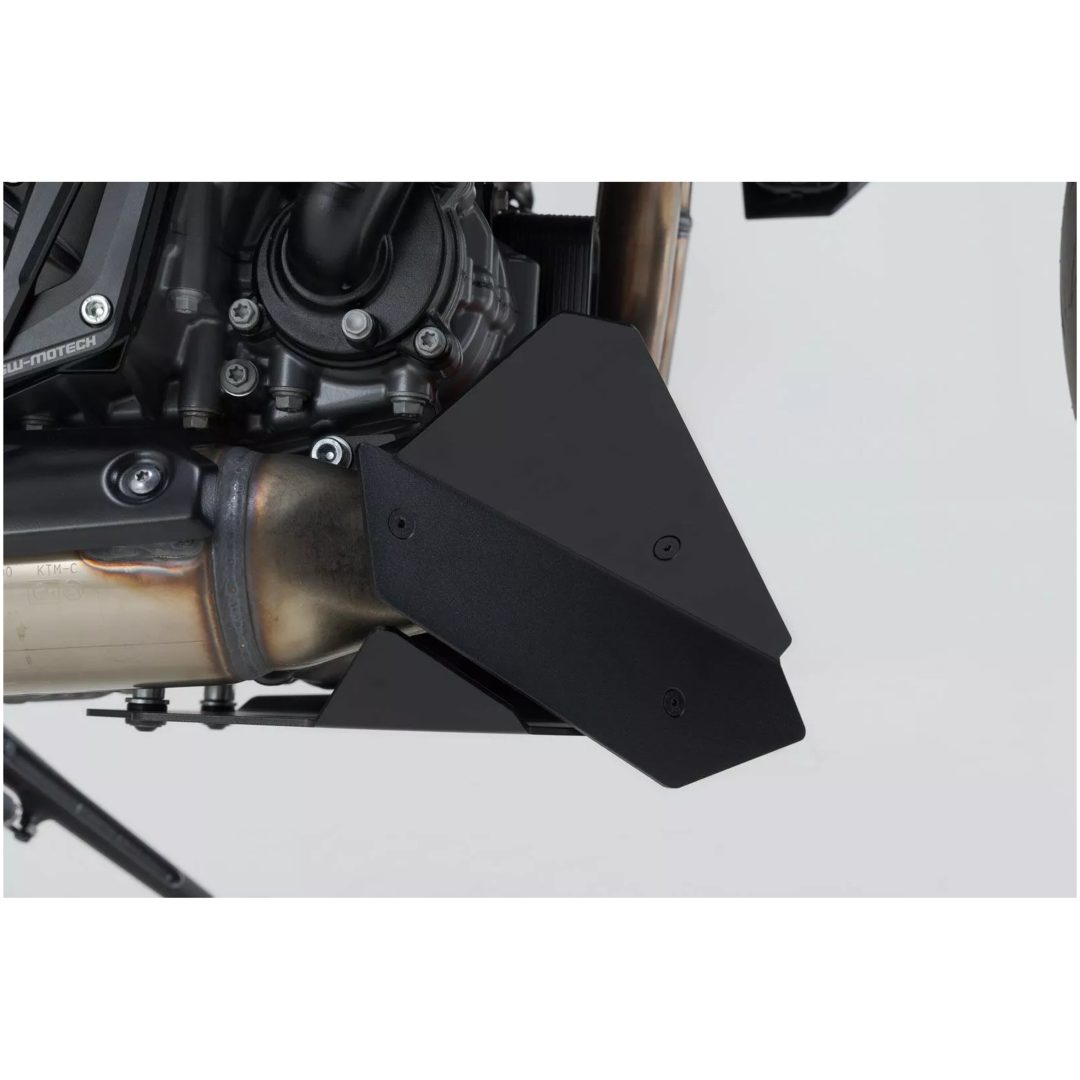 Motorspoiler Fram Svart/orange SW-MOTECH – bild 5