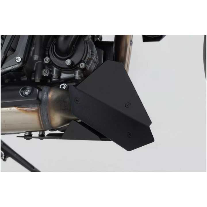 Motorspoiler Fram Svart/orange SW-MOTECH – bild 5