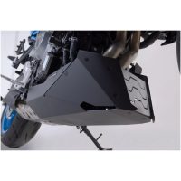 Motorspoiler Fram Svart/silver SW-MOTECH