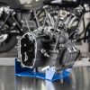 Motorställ Blå Pulverlackerad S&S Cycle – miniatyr 4