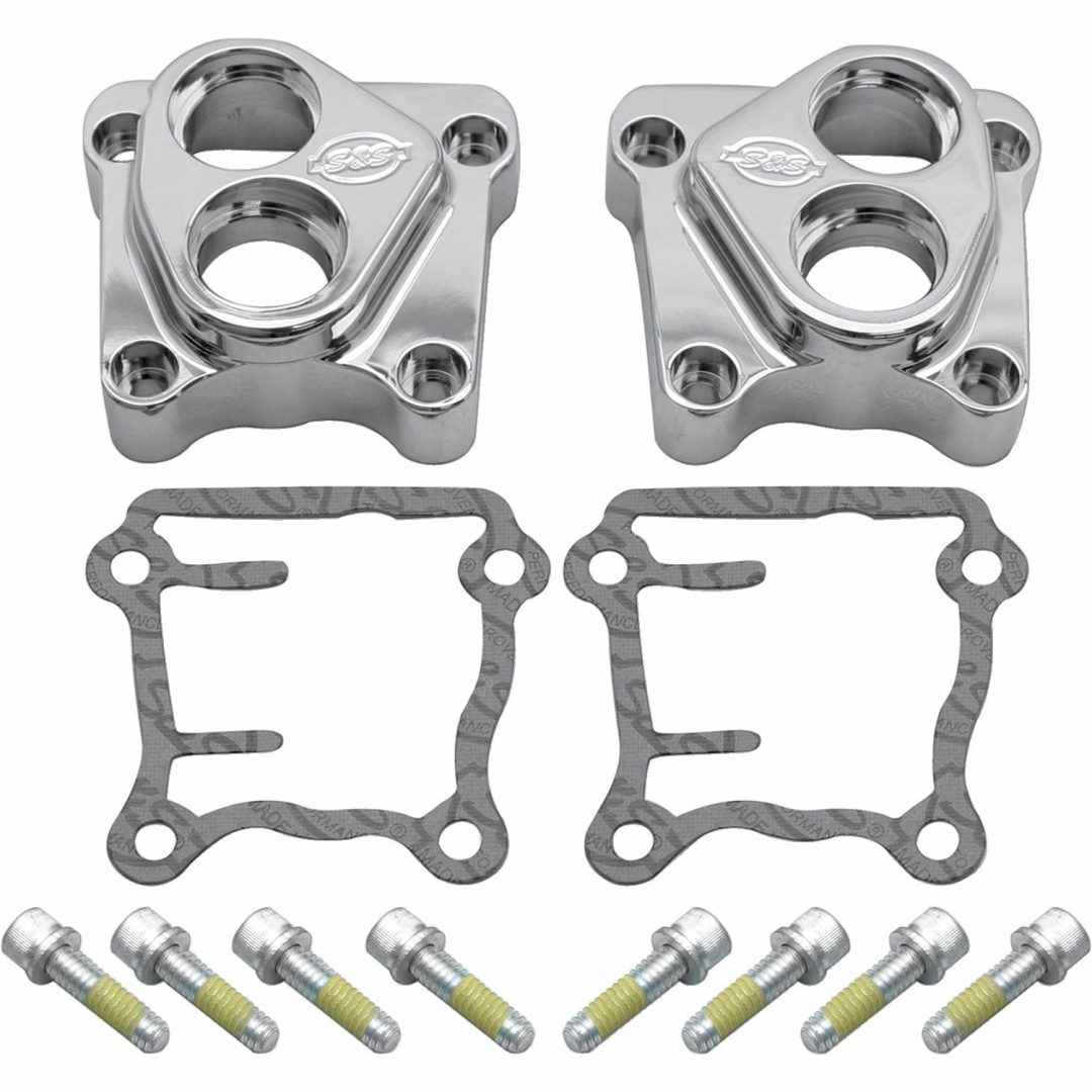 Motortäcklock Krom Billet S&S Cycle