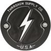 Motortäckning Dished Svart THRASHIN SUPPLY CO. – miniatyr 1