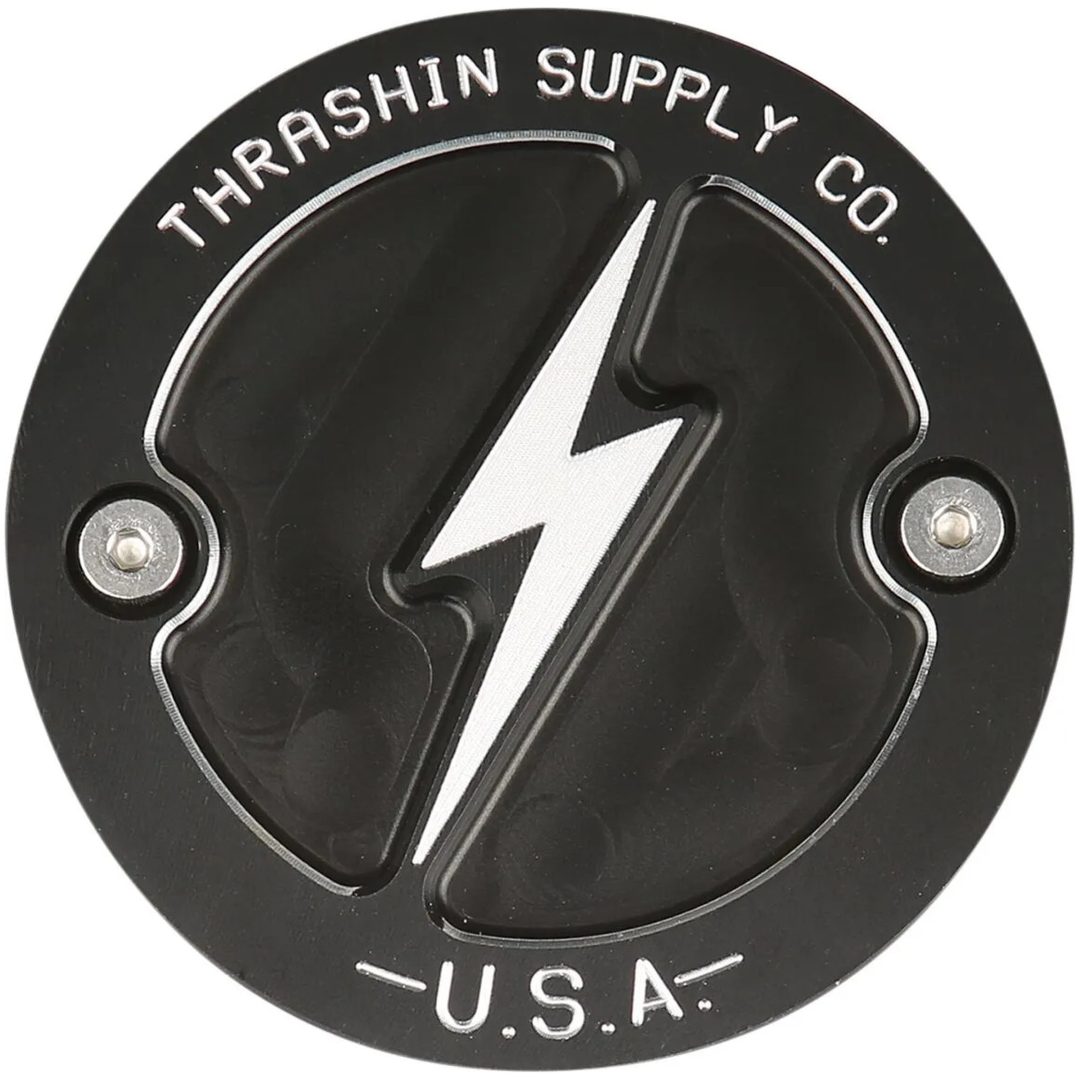 Motortäckning Dished Svart THRASHIN SUPPLY CO.