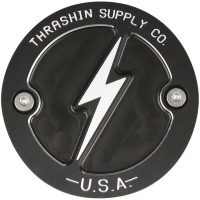 Motortäckning Dished Svart THRASHIN SUPPLY CO.