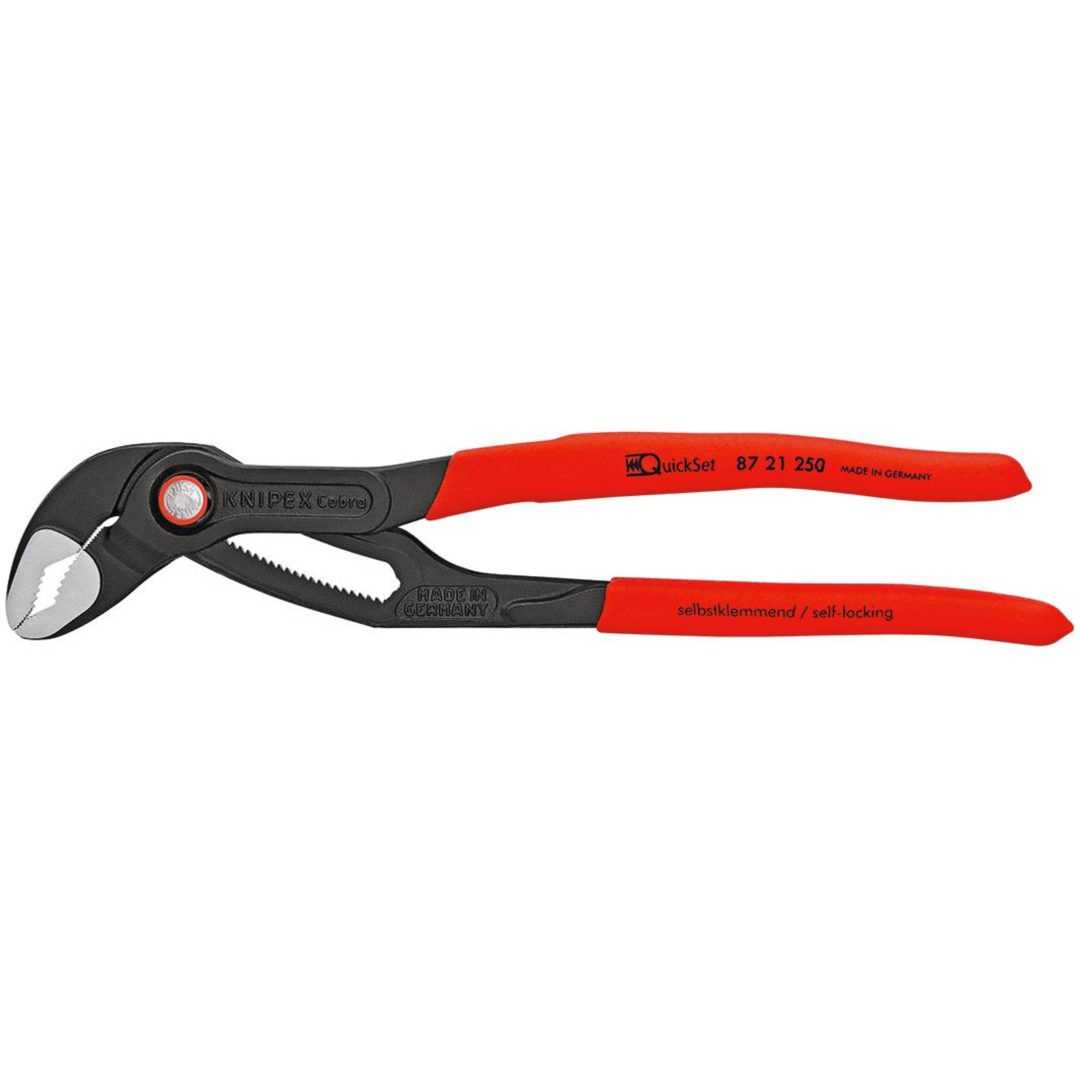 Motortång 8721 / 8722 KNIPEX POLYGRIPTÅNG 8721 250 QUICKSET