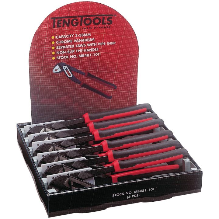 Motortång MB481-T Teng Tools POLYGRIPTÅNG 180MM 481-7T – bild 2