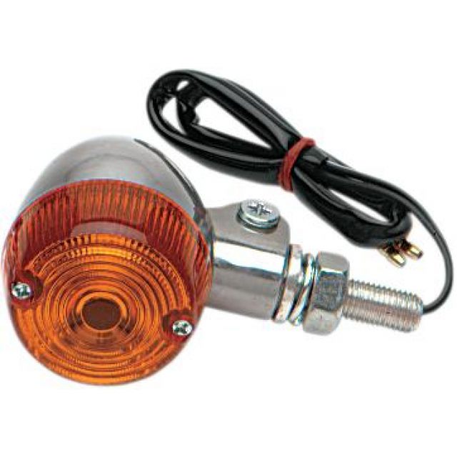 Blinkers Aluminium Body Marker Lights Orange/Krom/Aluminium/Polerad K+S TECHNOLOGIES