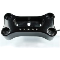 MSM Metric Handle Bar Top Clamp 22mm Black MOTOGADGET
