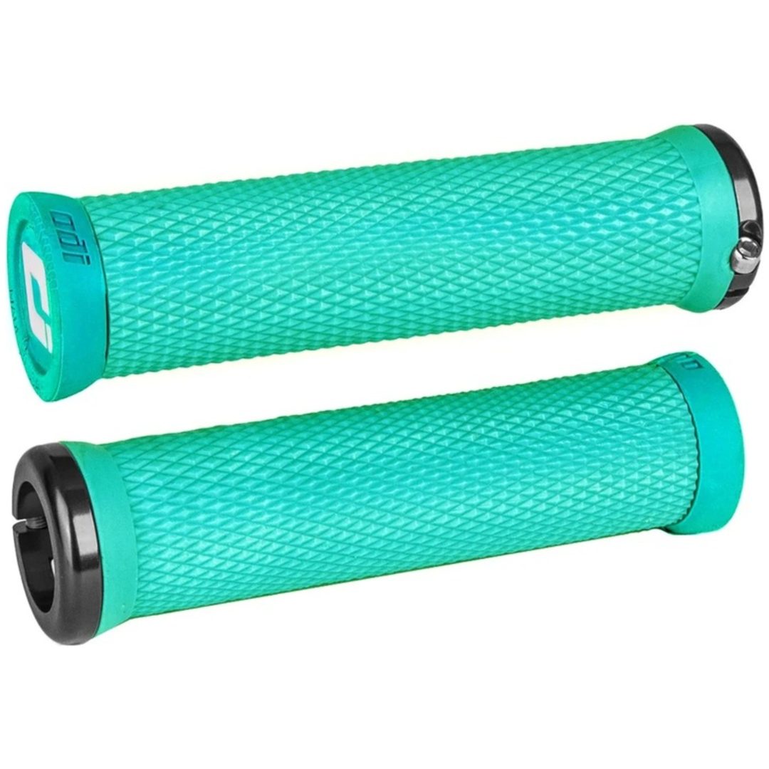 Mtb Elite Motion Lock-on V21 Handtag - 130mm ODI Turkos