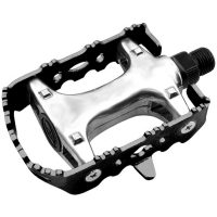 Mtb/stads Cykelpedaler Alu Axle Cr-mo - Svart XERAMA