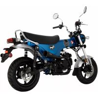 MUFFLER UPSWEEP HONDA 125 DAX BLACK