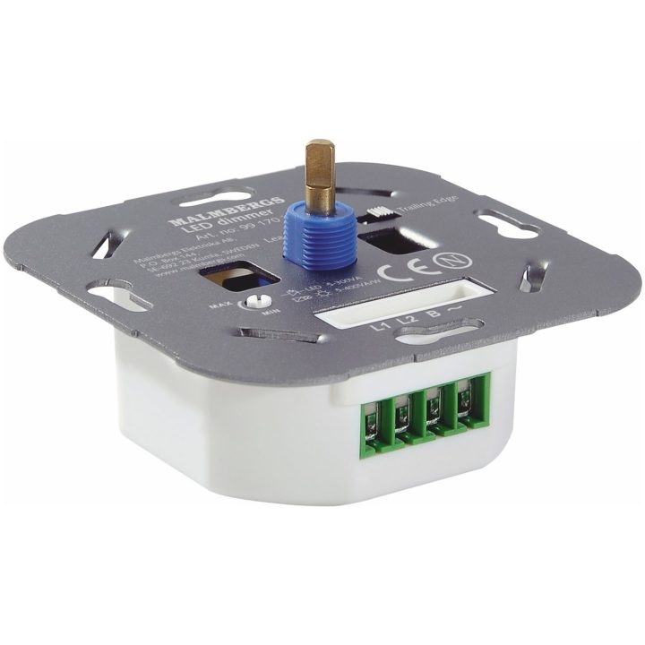 Multidimmer, 5-300W/150W LED, Vit, 1-pol/trapp MALMBERGS – bild 3