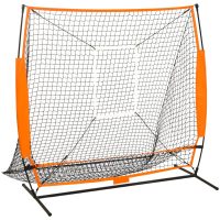 Multisport baseball träningsnät svart 174x76x158,5 cm vidaXL
