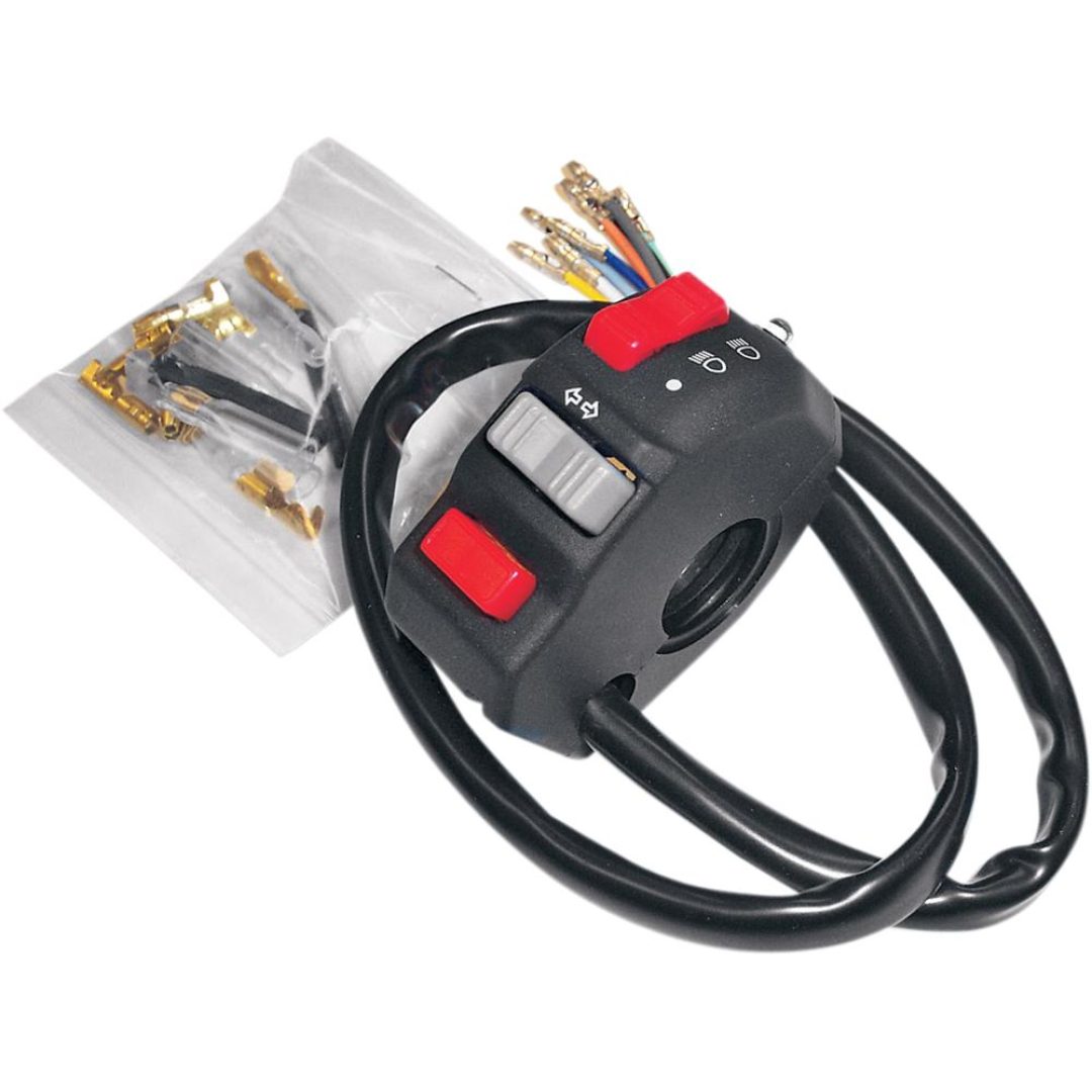 Multiswitch Ljus/Blinkers/Tuta/Dödarknapp K&S Technologies LIGHT/TURN/KILL SWITCH