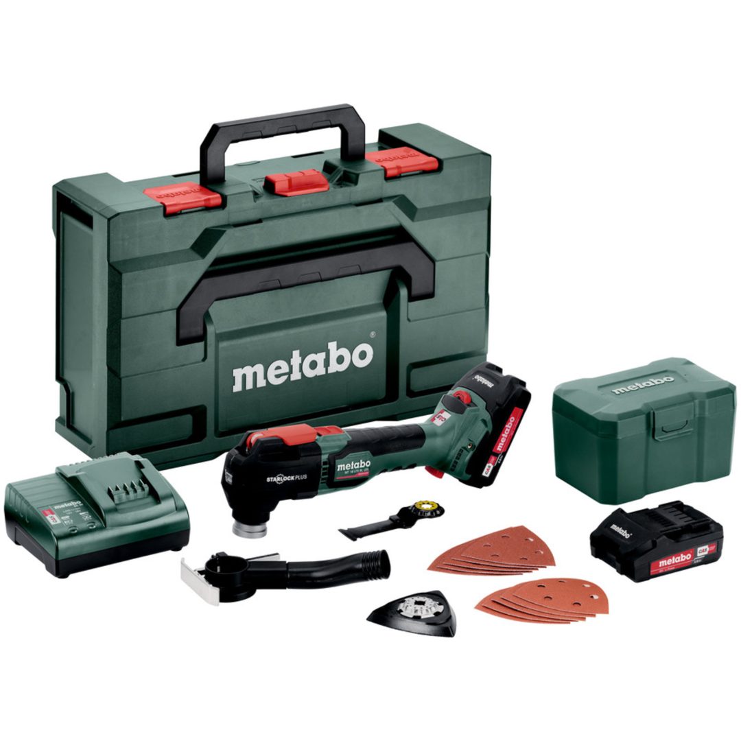 Multiverktyg 18V MT 18 LTX BL QSL Med Batteri METABO Med Batteri