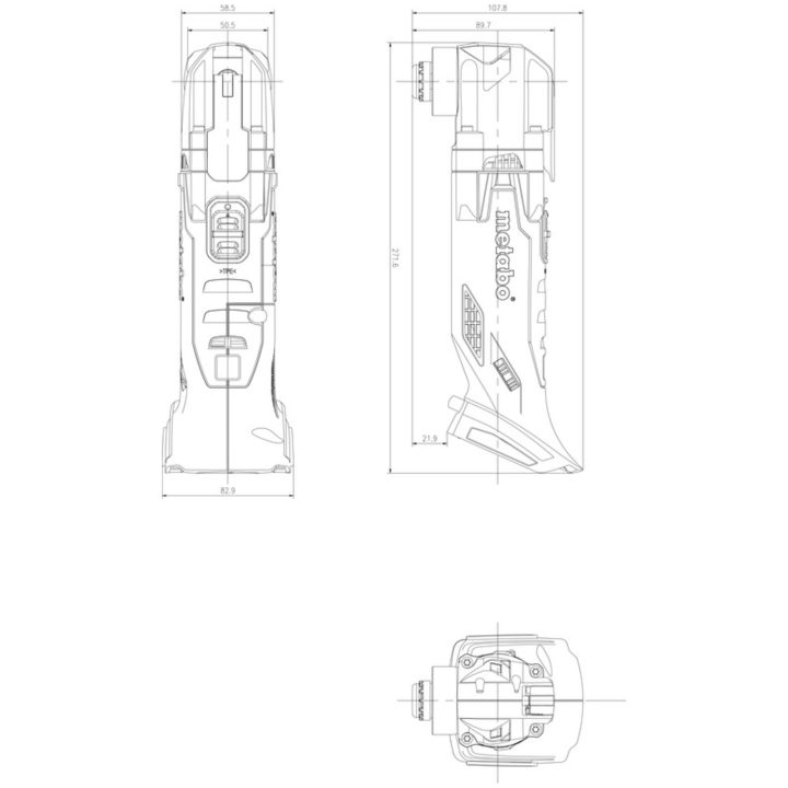 Multiverktyg 18V MT 18 LTX Utan Batteri METABO Utan Batteri – bild 3