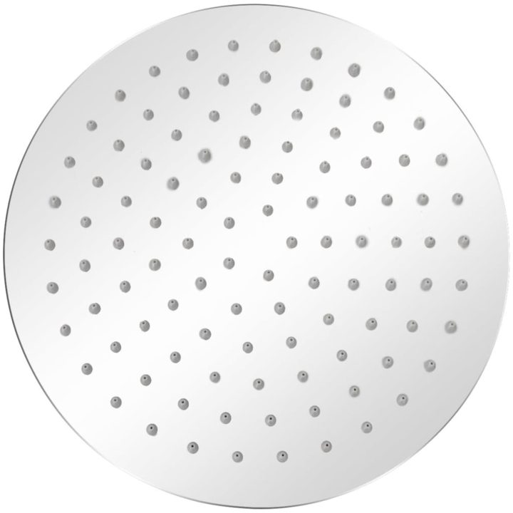 Munstycke till takdusch rostfritt stål 25 cm rund vidaXL ? 25 cm – bild 2