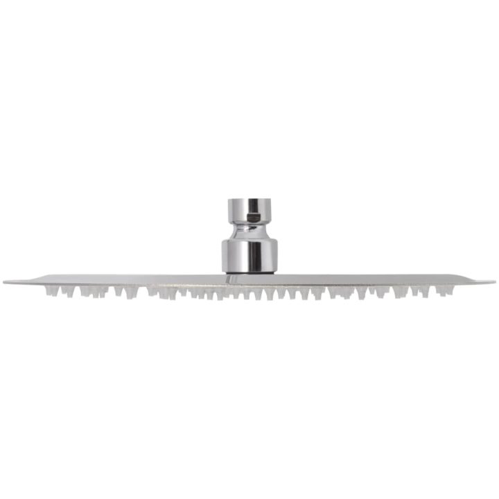 Munstycke till takdusch rostfritt stål 25 cm rund vidaXL ? 25 cm – bild 4