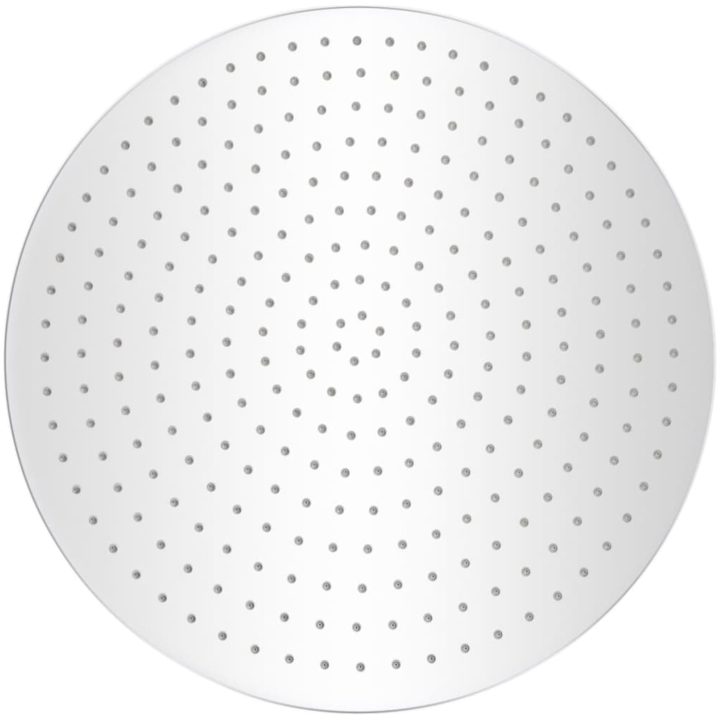Munstycke till takdusch rostfritt stål 50 cm rund vidaXL ? 50 cm – bild 2
