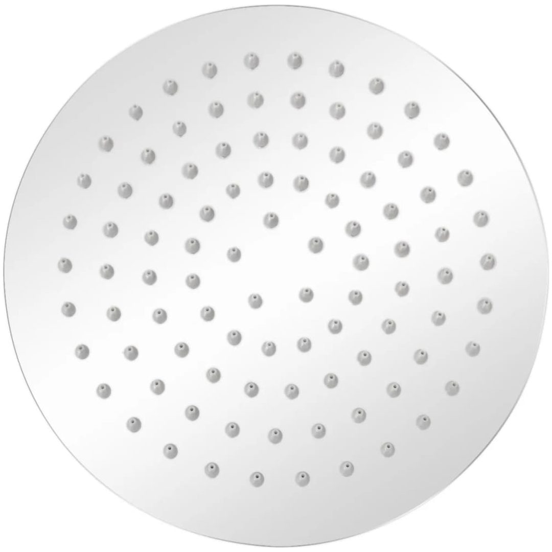 Munstycke till takdusch rostfritt stål rund vidaXL ⌀20 cm – bild 2