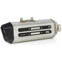 MXT Silencer Stainless Steel / Aluminium Black - Suzuki DL 1000 V-Strom IXIL