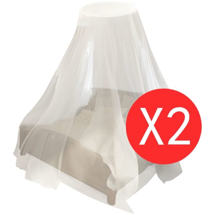 Myggnät 2 st rund 56x325x230 cm vidaXL – bild 2