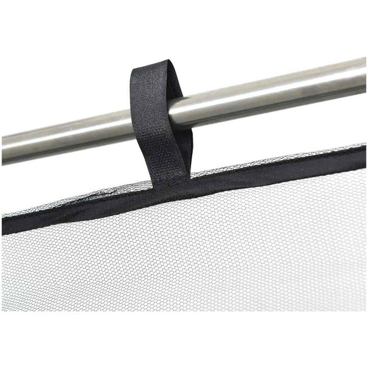 Myggnät för inomhus utomhus 156 mesh svart 300x300x200 cm vidaXL 3 x 3 x 2 m – bild 8