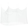 Myggnät för inomhus utomhus 156 mesh vit 300x300x250 cm vidaXL 3 x 3 x 2.5 m – miniatyr 2