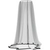 Myggnät för paraply 220 mesh svart Φ vidaXL 300 x 230 cm – miniatyr 2