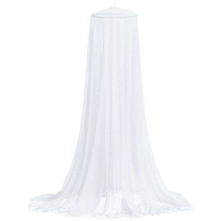 Myggnät för säng 220 mesh vit 56x56x220 cm vidaXL 1270 cm – bild 2
