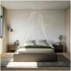 Myggnät för säng 220 mesh vit 56x56x220 cm vidaXL 1270 cm – miniatyr 3