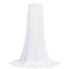 Myggnät för säng 220 mesh vit 56x56x220 cm vidaXL 1270 cm – miniatyr 4