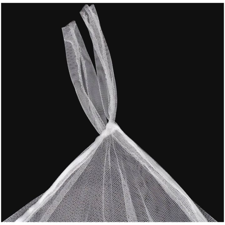 Myggnät för säng 220x200x210 cm vit 2-pack vidaXL – bild 6