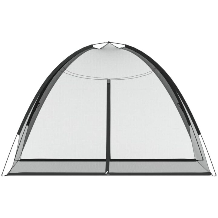 Myggnät med dörrar 220 mesh svart vidaXL 200 x 120 x 130 cm – bild 4