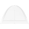 Myggnät med dörrar 220 mesh vit vidaXL 200 x 180 x 135 cm – miniatyr 4