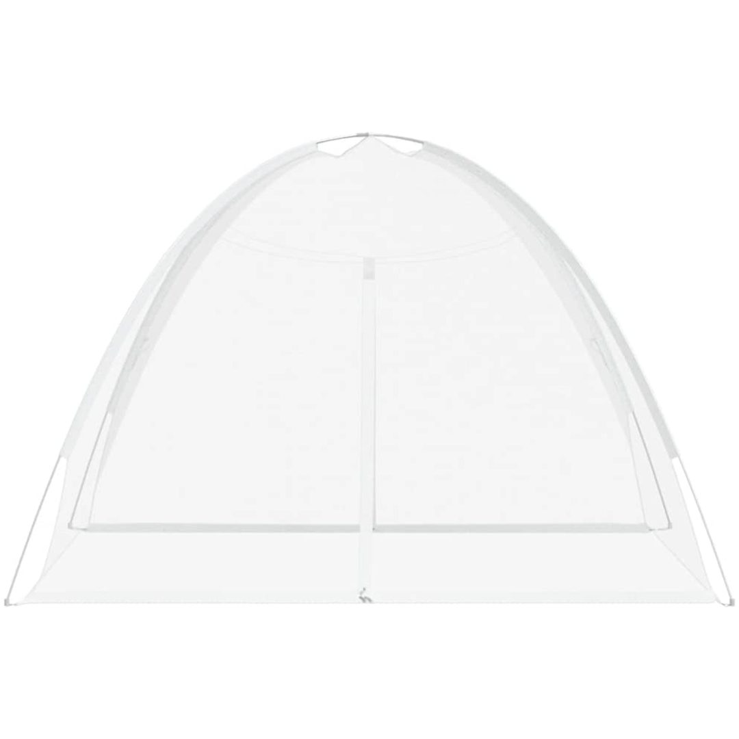 Myggnät med dörrar 220 mesh vit vidaXL 200 x 180 x 135 cm – bild 4
