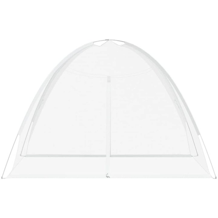 Myggnät med dörrar 220 mesh vit vidaXL 200 x 180 x 135 cm – bild 4
