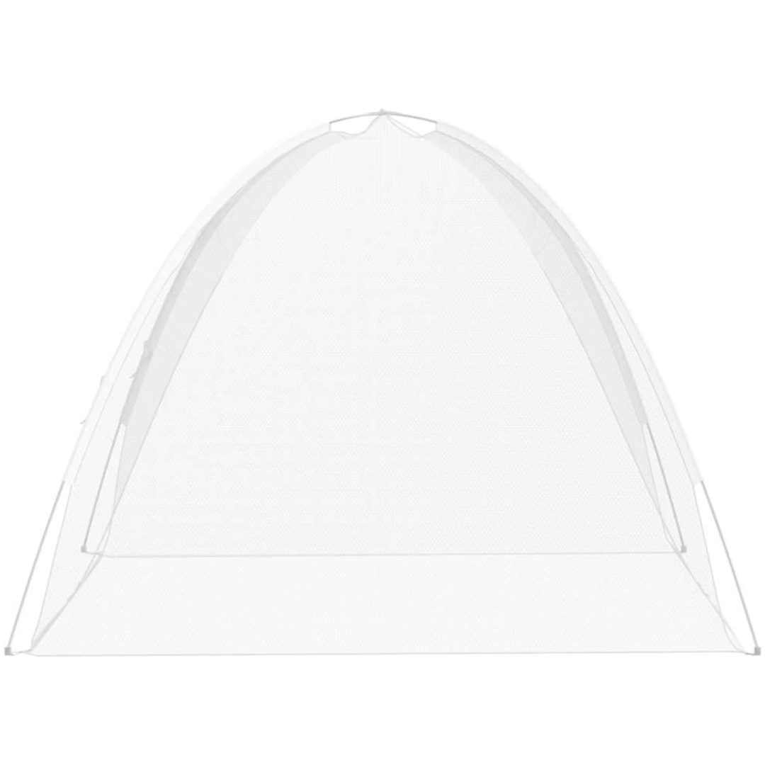 Myggnät med dörrar 220 mesh vit vidaXL 200 x 180 x 135 cm – bild 5