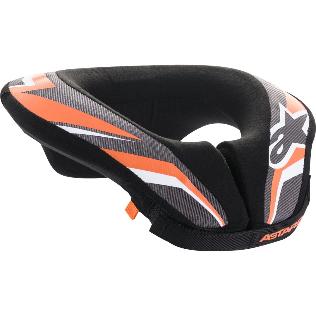 Nackskydd Sequence Antracit/Svart/Orange ALPINESTARS Small/Medium