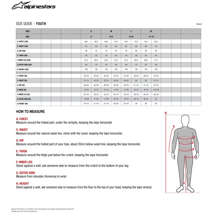 Nackskydd Ungdom Svart/Vit ALPINESTARS One Size – bild 2