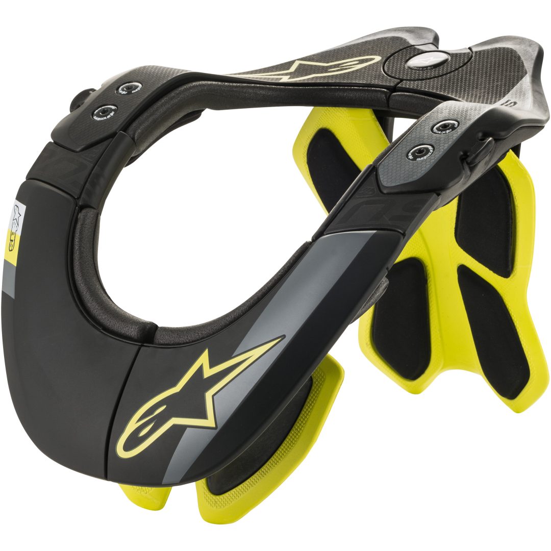 Nackstöd Bionic Svart/Gul Alpinestars XS/Medium