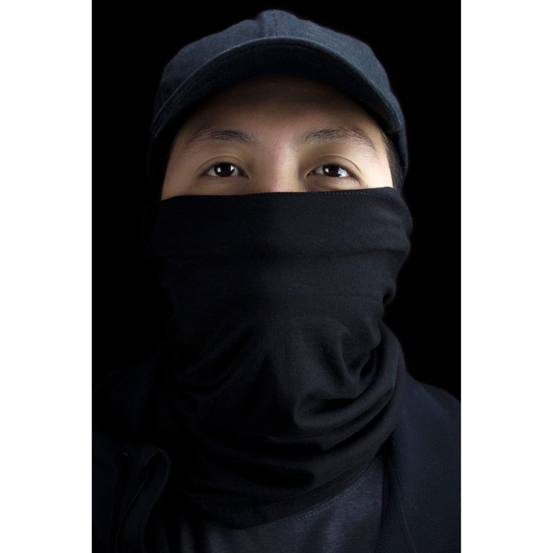 Nackvärmare Motley Tube Zan Headgear Svart – bild 3