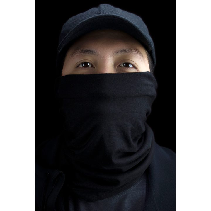 Nackvärmare Motley Tube Zan Headgear Svart – bild 3