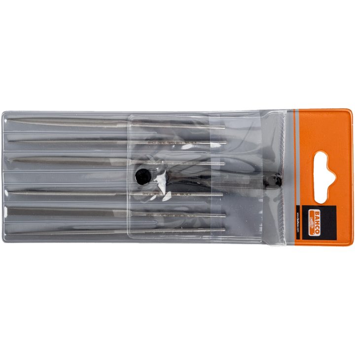 Nålfilssats 140 mm fin 6 Delar BAHCO – bild 2