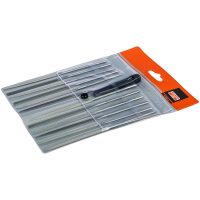 Nålfilssats 160 mm fin 12 Delar BAHCO