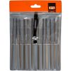 Nålfilssats 160 mm med 12 Delar BAHCO Huggning: 1 / Tänder per cm:31 – miniatyr 2